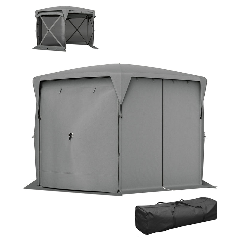 11 X 11ft  Up Gazebo Screen Tent With Removable Roof Cover