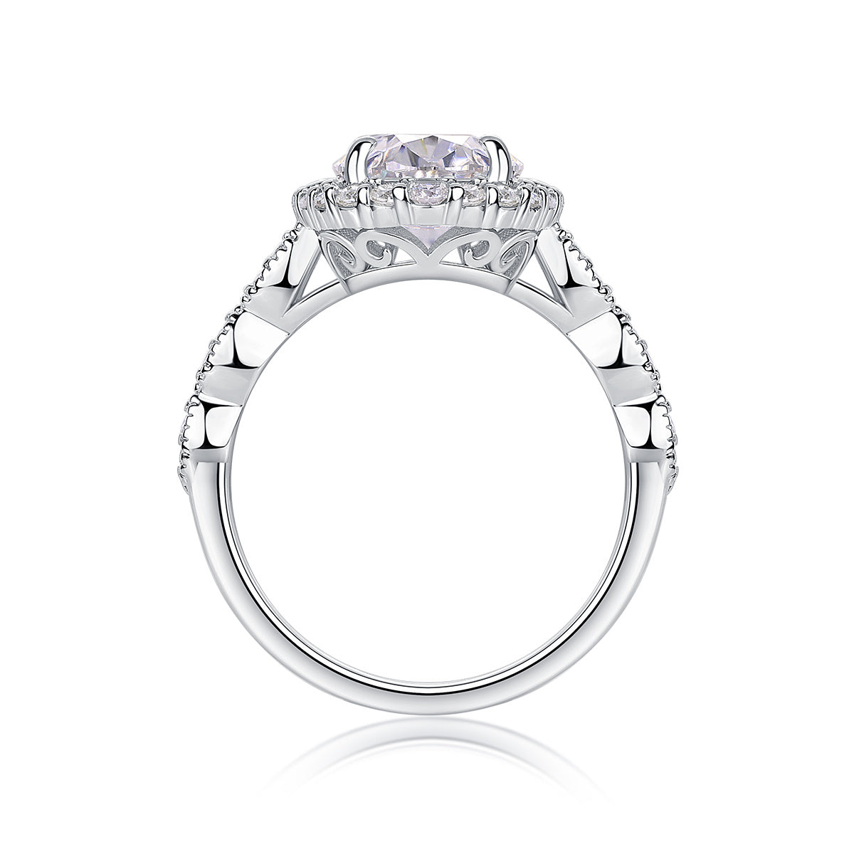 Bright Moon - A Fashionable Diamond Jewelry Piece Set