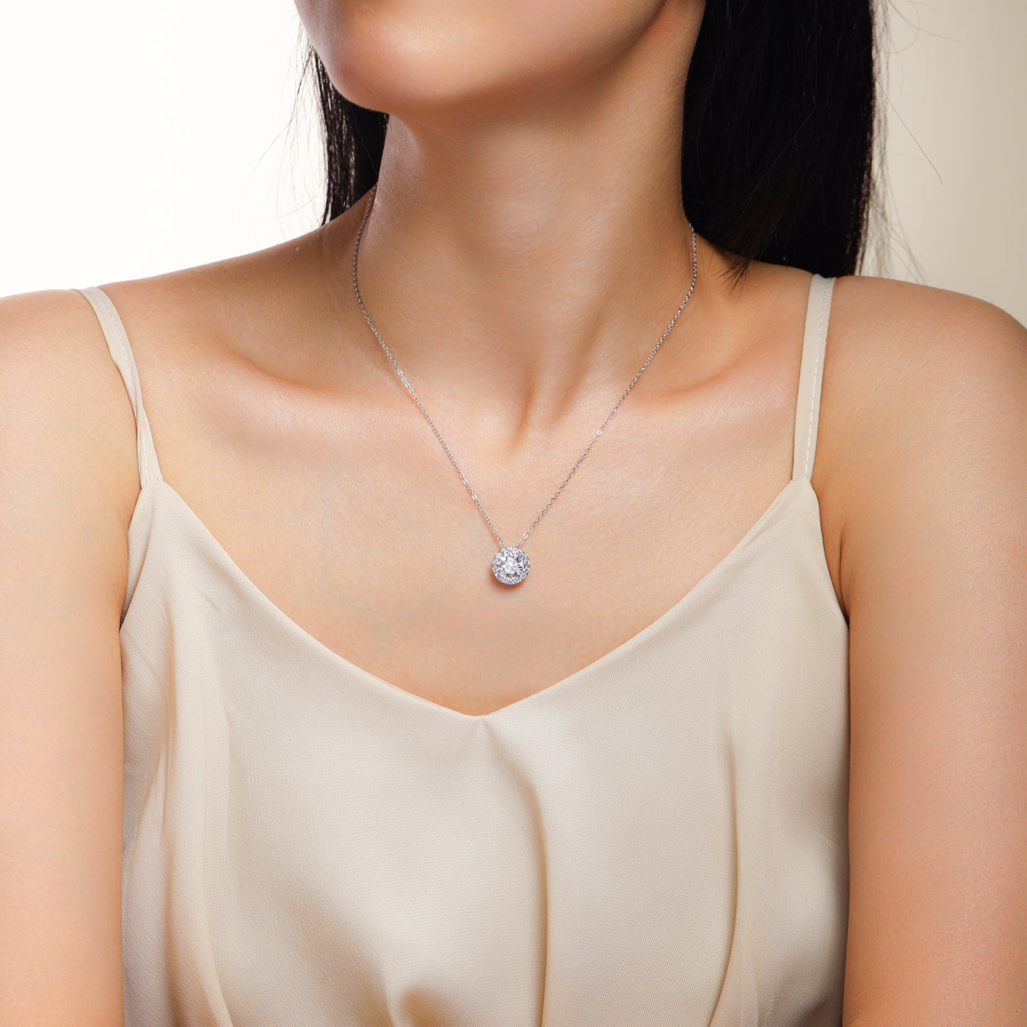 Legend Of The Starry Night - A Fashionable And Luxurious Diamond Jewelry Pendant Set
