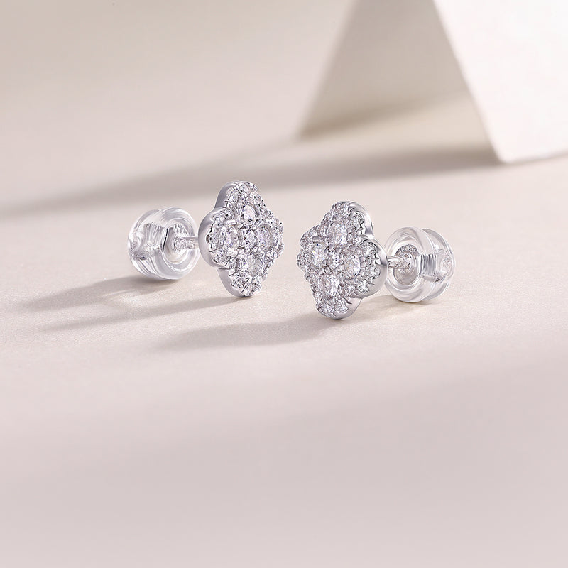 Ningxiang - Fashionable And Luxurious Diamond Jewelry Earrings Set