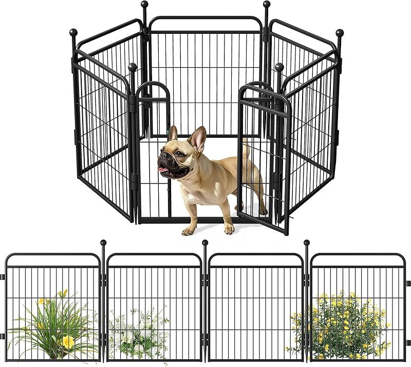 Gardner Pet Dog Fence Indoor And Outdoor Small And Medium Dog Foldable