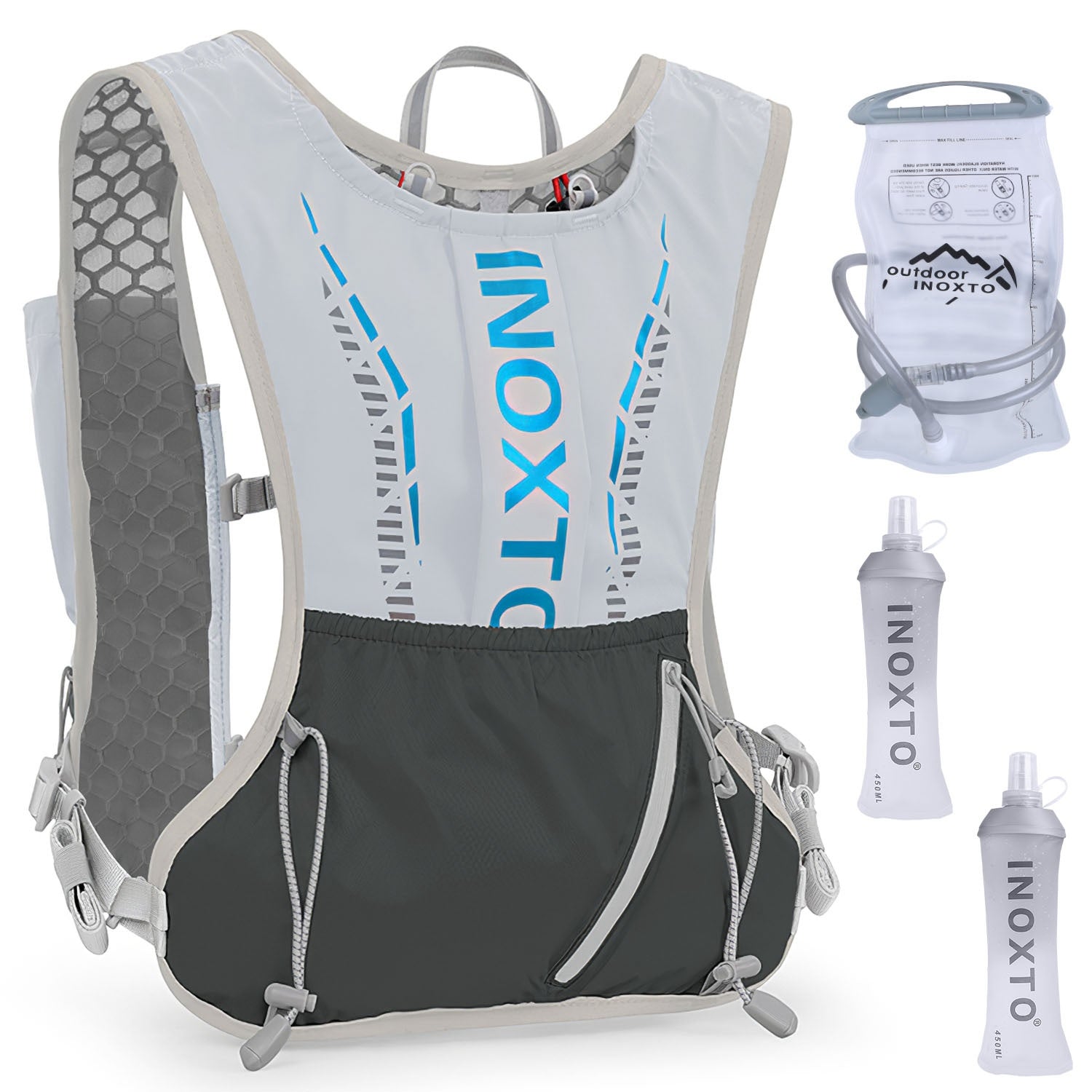 1Pc Sport Hydration Vest Running Backpack