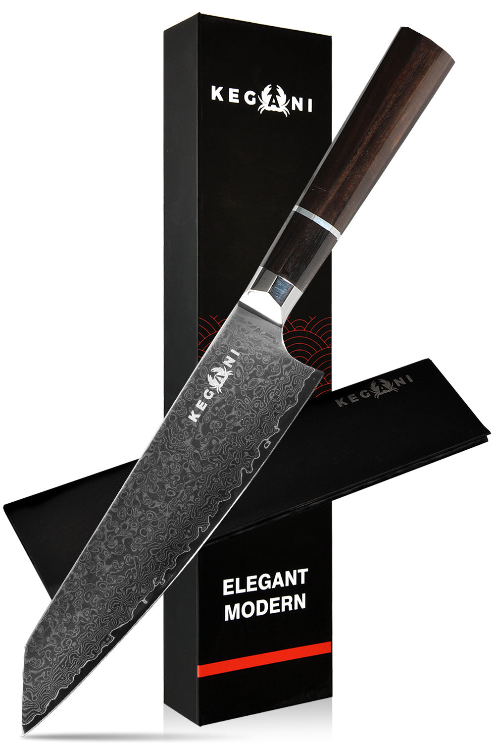 Kegani 8 Inch Japanese Kiritsuke Chef Knife