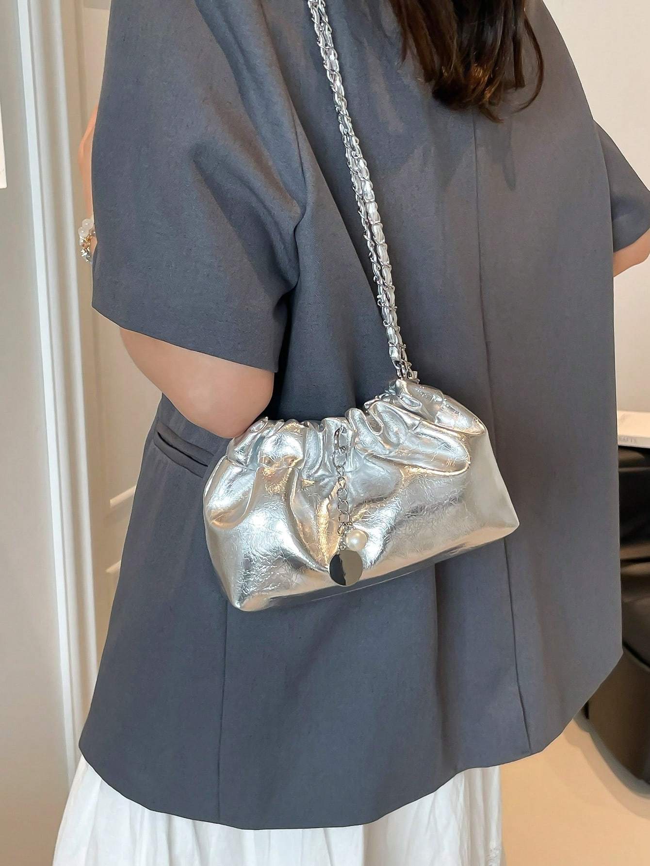 New Style Bag For Women, Pleated Cloud Bag