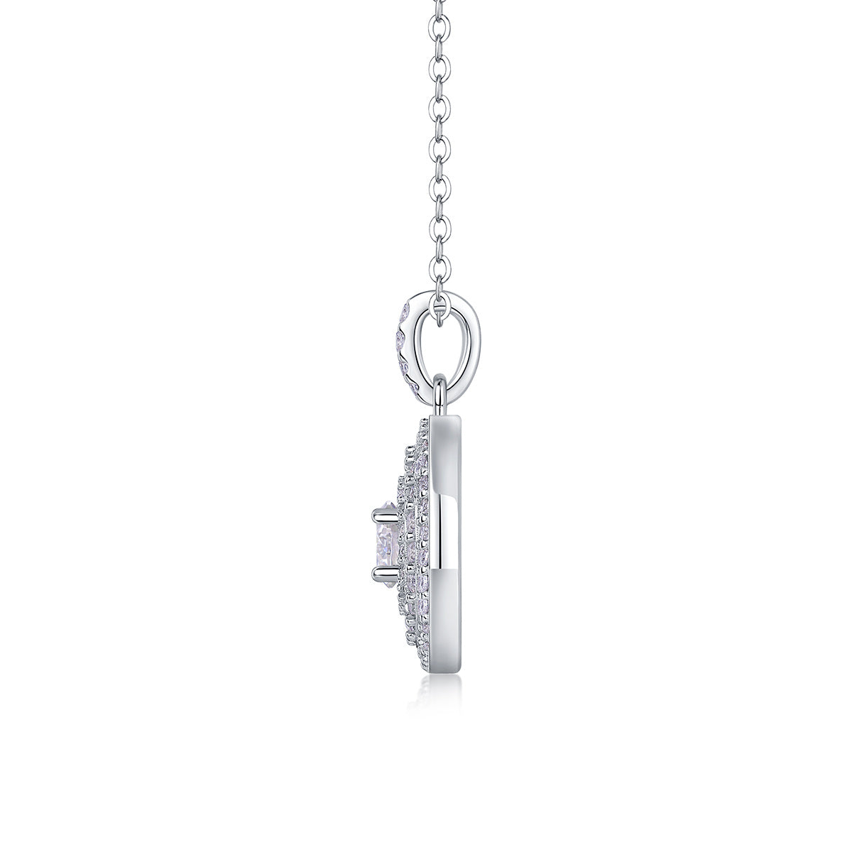White Dune - A Fashionable And Luxurious Diamond Jewelry Pendant Set
