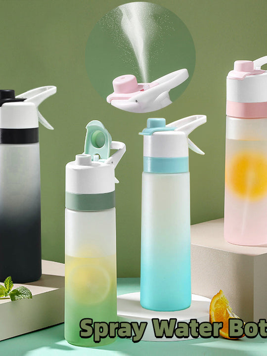 Spray Water Bottle For Girls Outdoor Sport Fitness