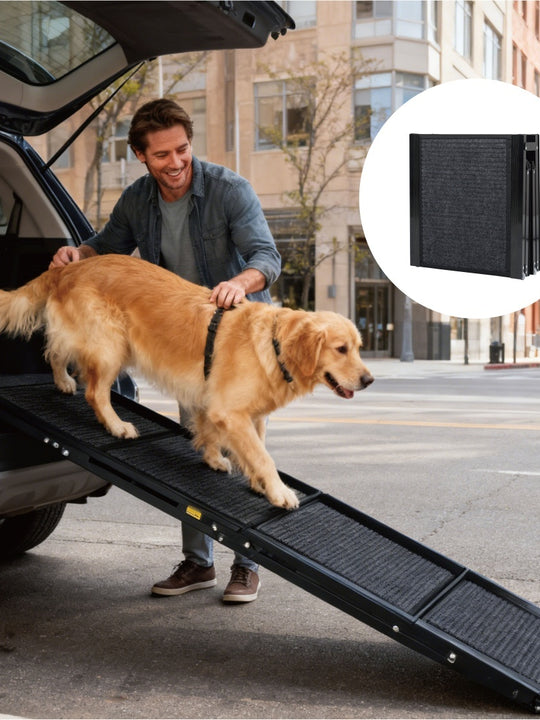 Dog Ramp For Car 71 Long  19.5 Wide Portable Dog Ramps For Large Dogs