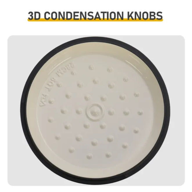 Cast Iron 6QT Cooking Pot