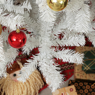 HOMCOM 9ft Tall Artificial Christmas Tree, Unlit Xmas Tree