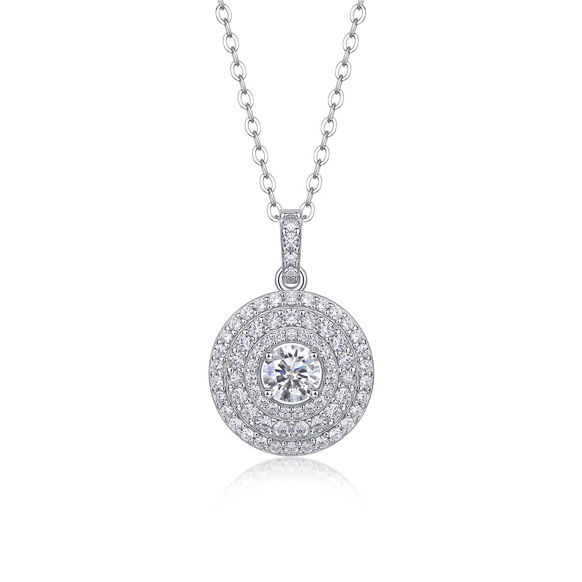 White Dune - A Fashionable And Luxurious Diamond Jewelry Pendant Set