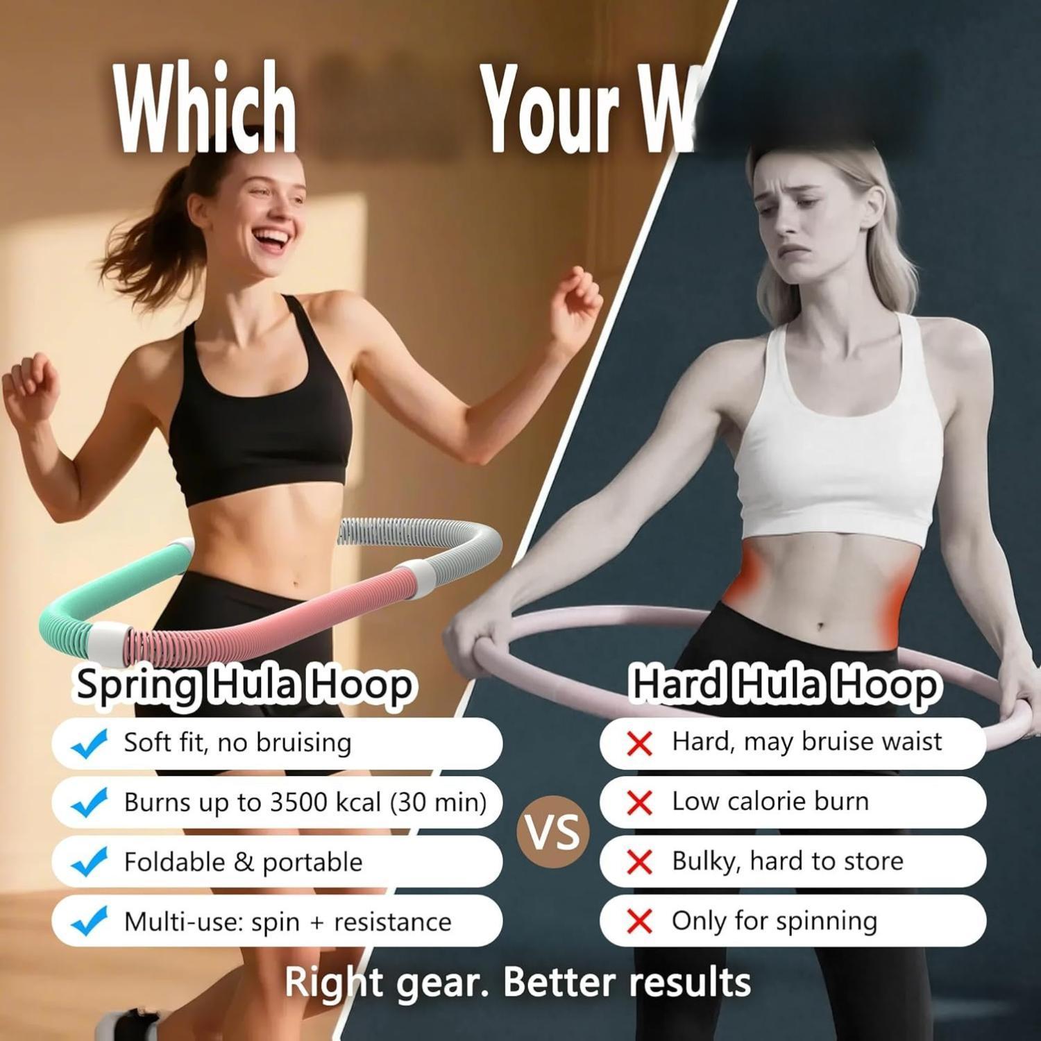 Hula Hoop Can Easily Reduce Waist And Abdomen
