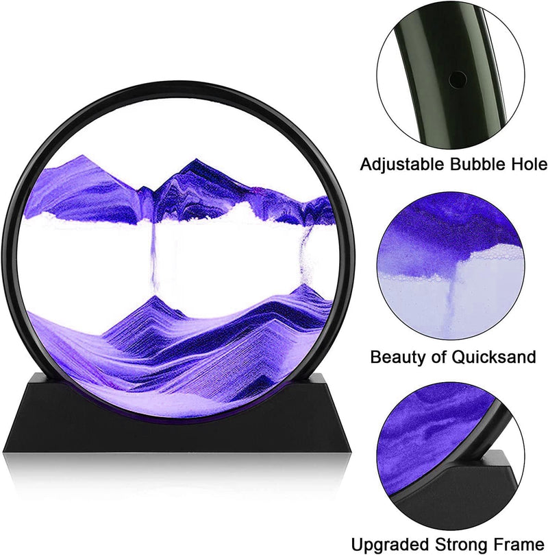 3D Dynamic Sand Art Liquid Motion