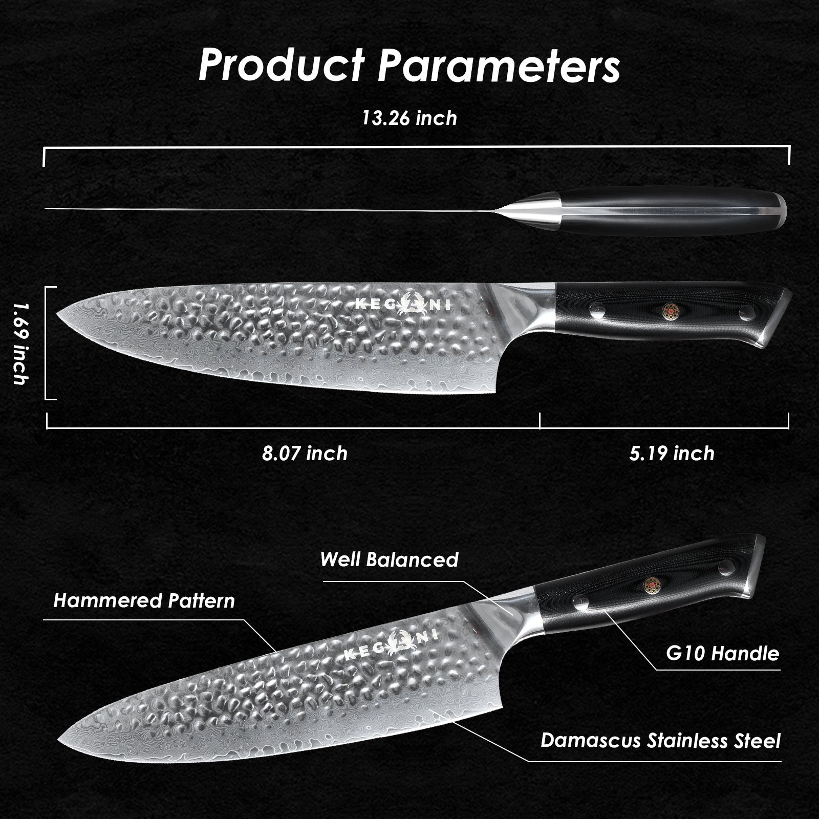 Kegani Chef Knife