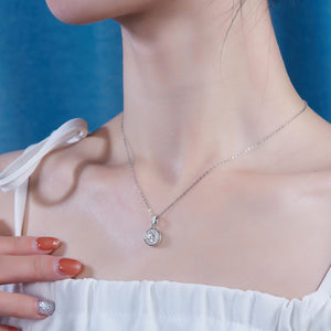 Dark Night Elf - A Fashionable And Luxurious Diamond Jewelry Pendant Set