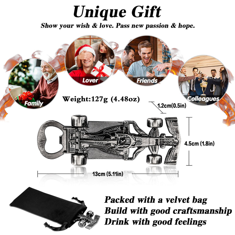 Exquisite Racing Bottle Opener,Meticulously Designed And Made Of Durable Materials