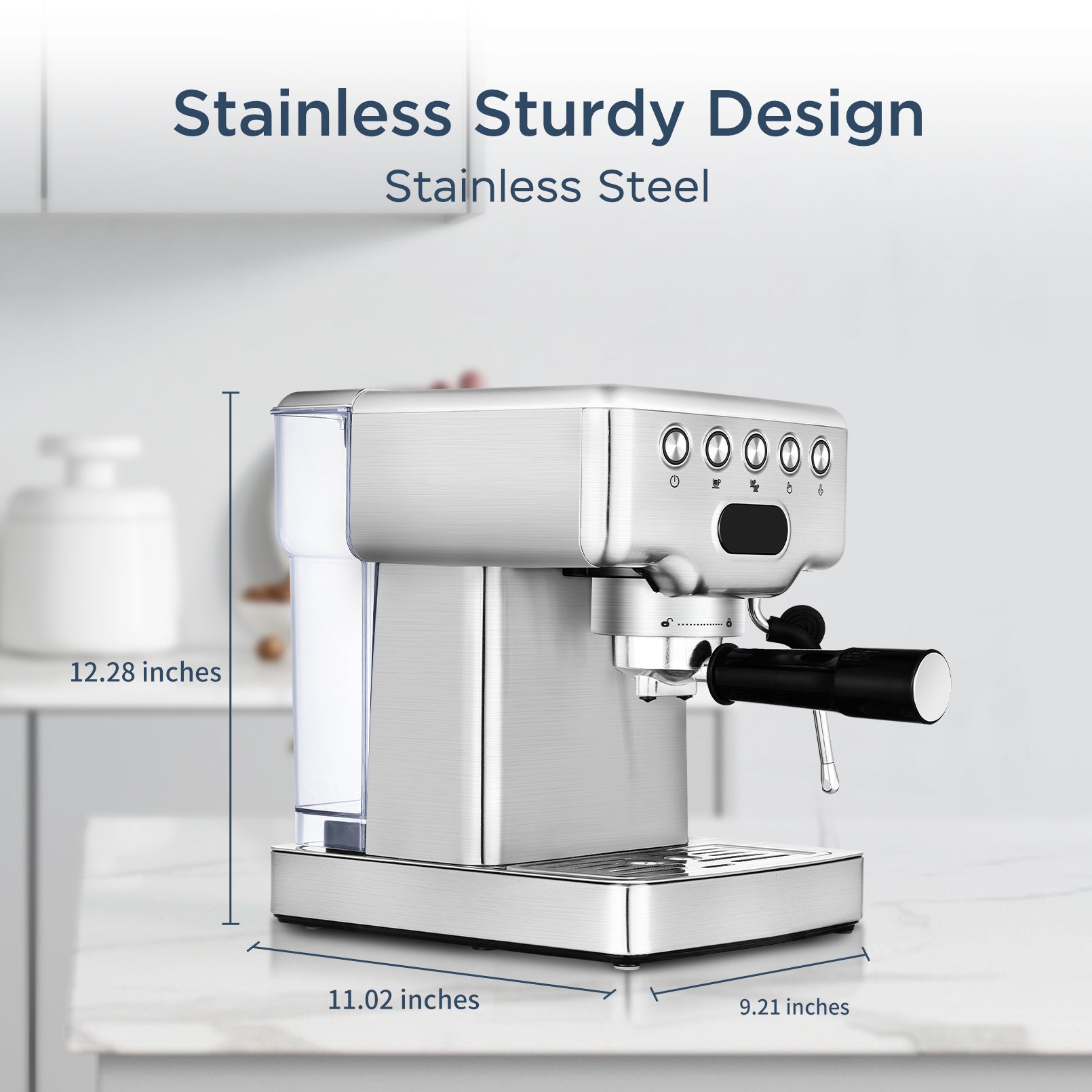 Geek Chef Espresso Machine, 20 Bar