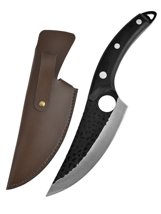 Hand forged boning knife