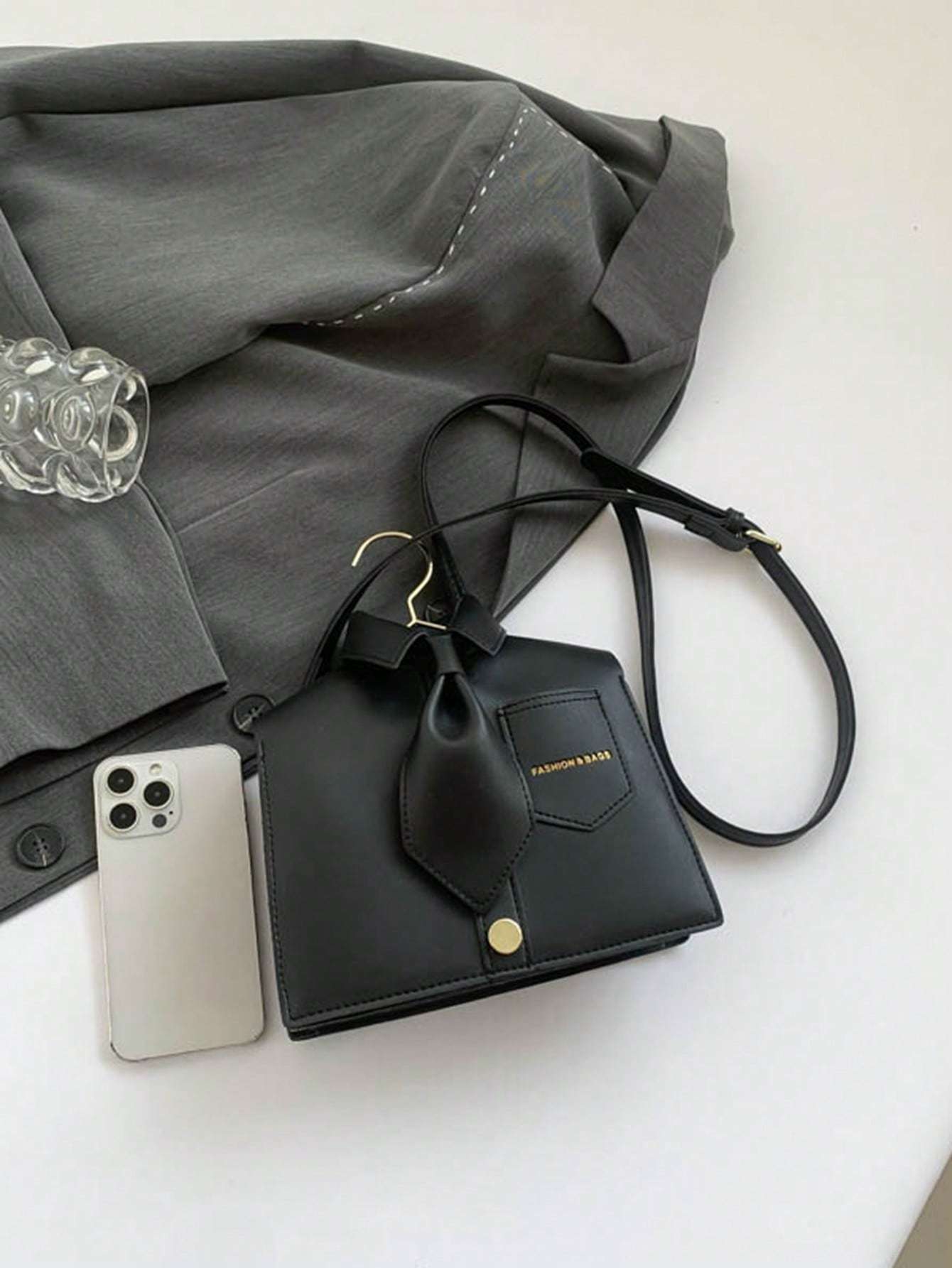 Quirky Shaped Collar Women Crossbody Bag