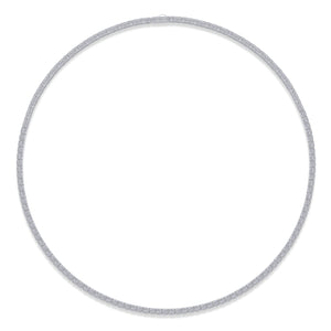 Winter Lake Luxury Fashion Set Mosan Diamond S925 Silver Necklace Rivaling Natural Diamonds