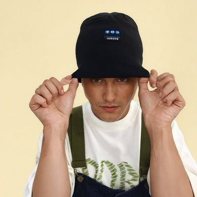 Dual Ear Stereo Music Blackout Hood For Phone Calls