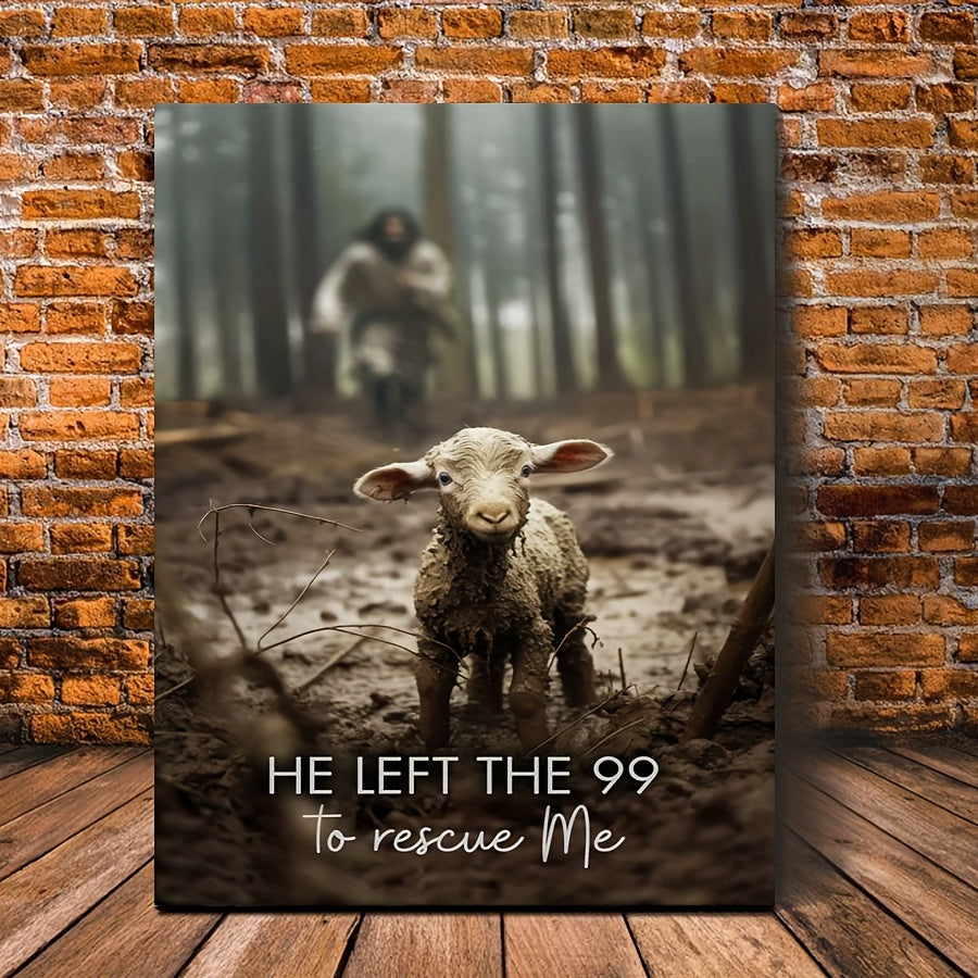 1 Piece Canvas Painting with Wood Frame