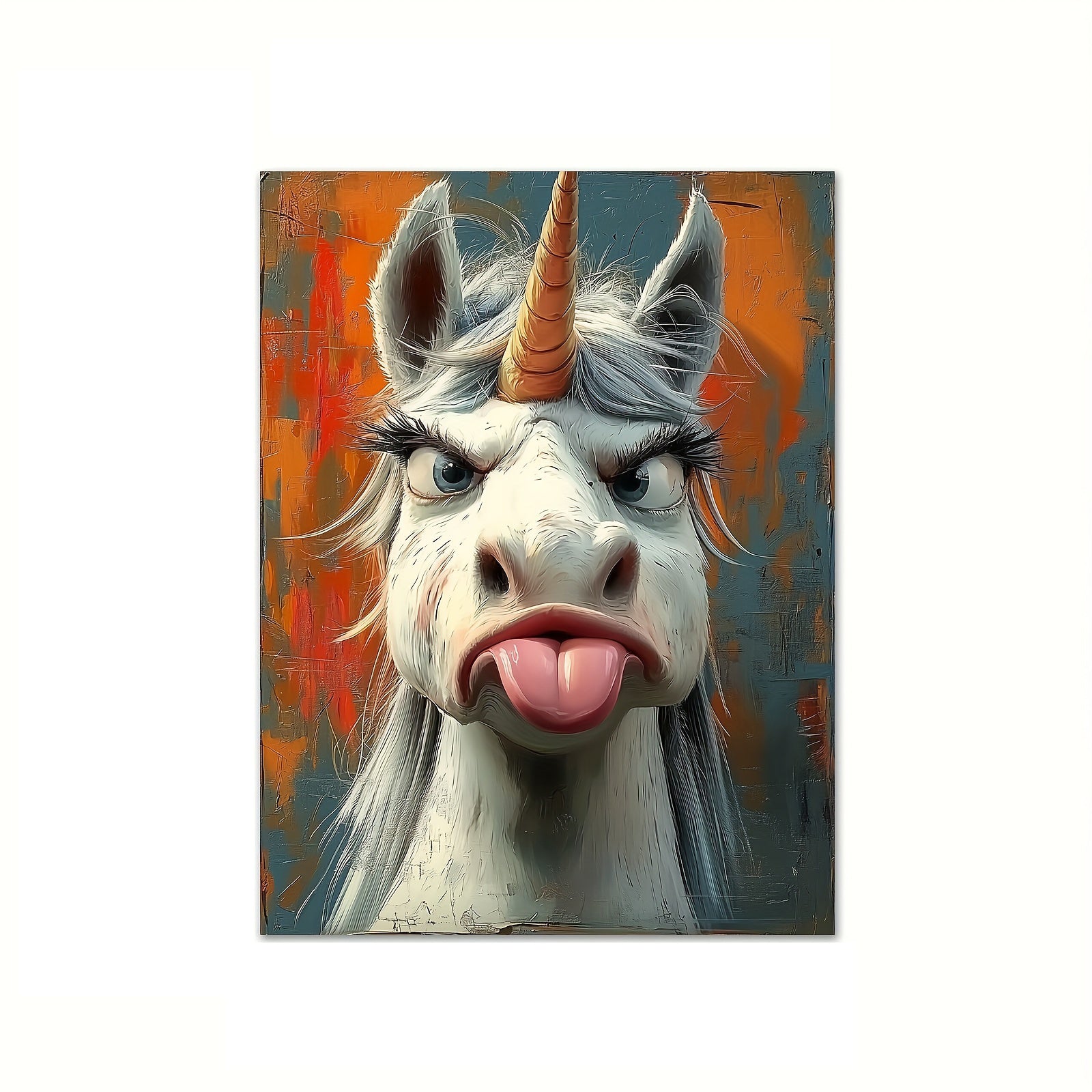 1 Piece Canvas Painting With Wooden Frame