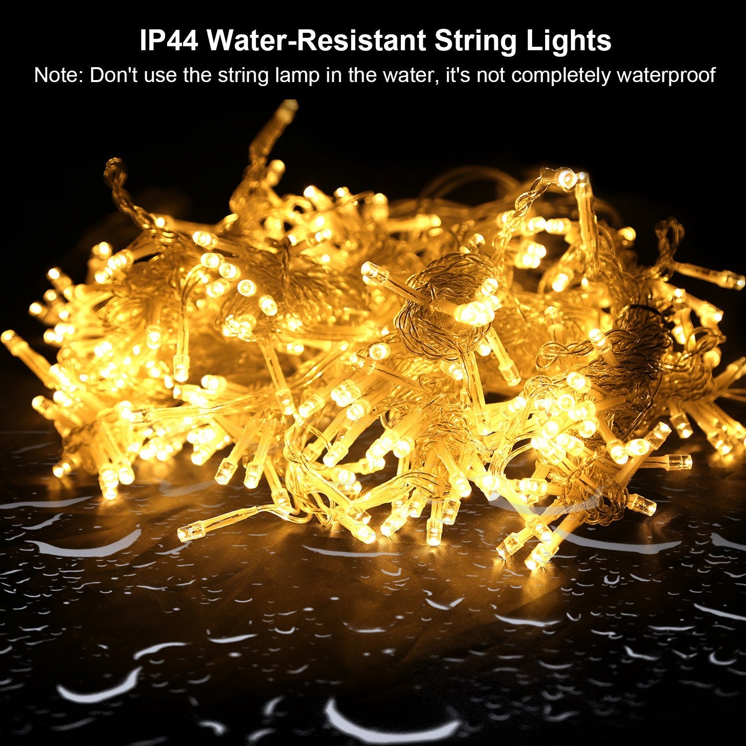 1Pc 3Meter 300 LEDs String Curtain Light With Remote