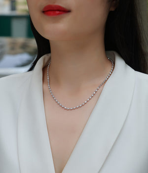 Heart-to-heart - A Fashionable And Luxurious Diamond Jewelry Pendant Set