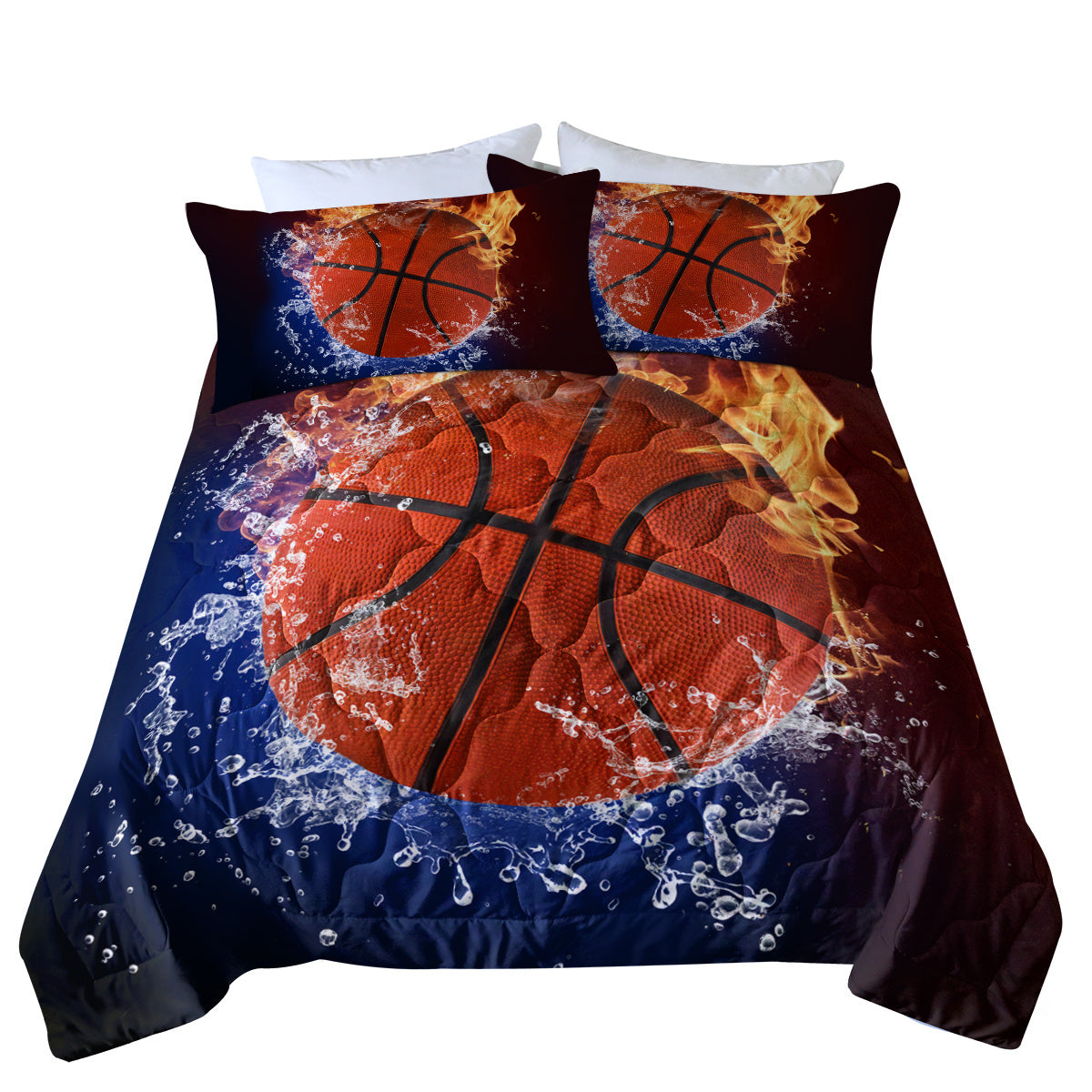 Sports Basketball Pattern Comforters Sets