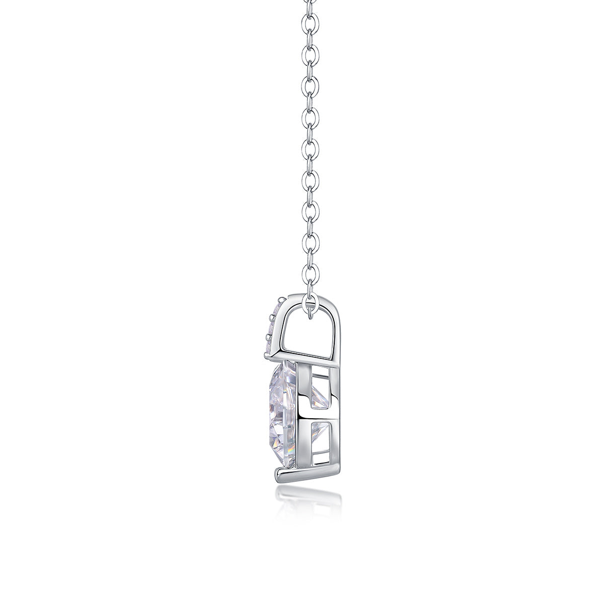 A Lifetime Of Brilliance - A Fashionable And Luxurious Diamond Jewelry Pendant Set