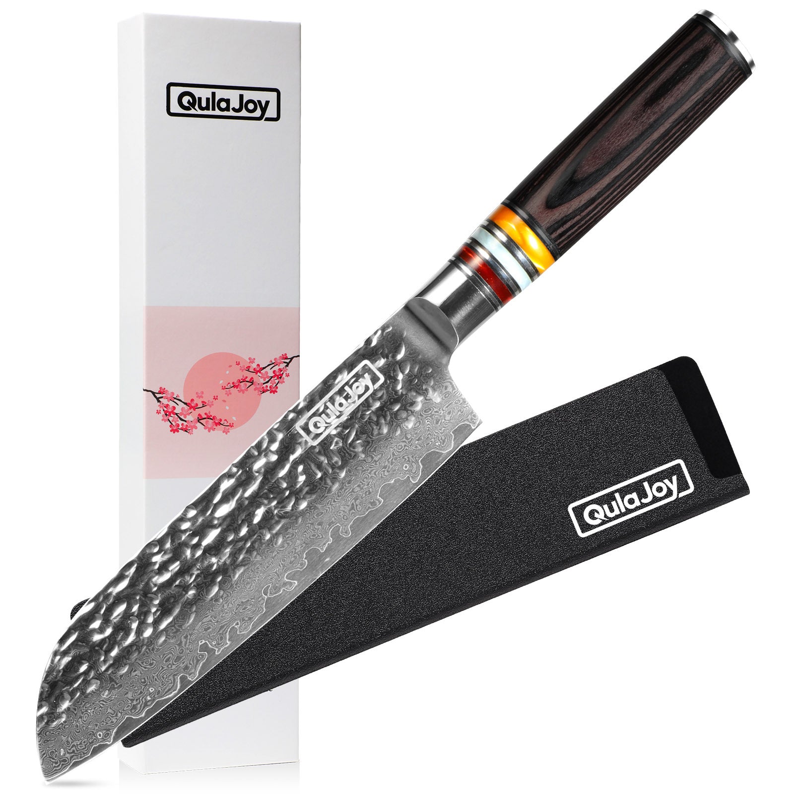 Qulajoy 7 Inch Nakiri Chef Knife
