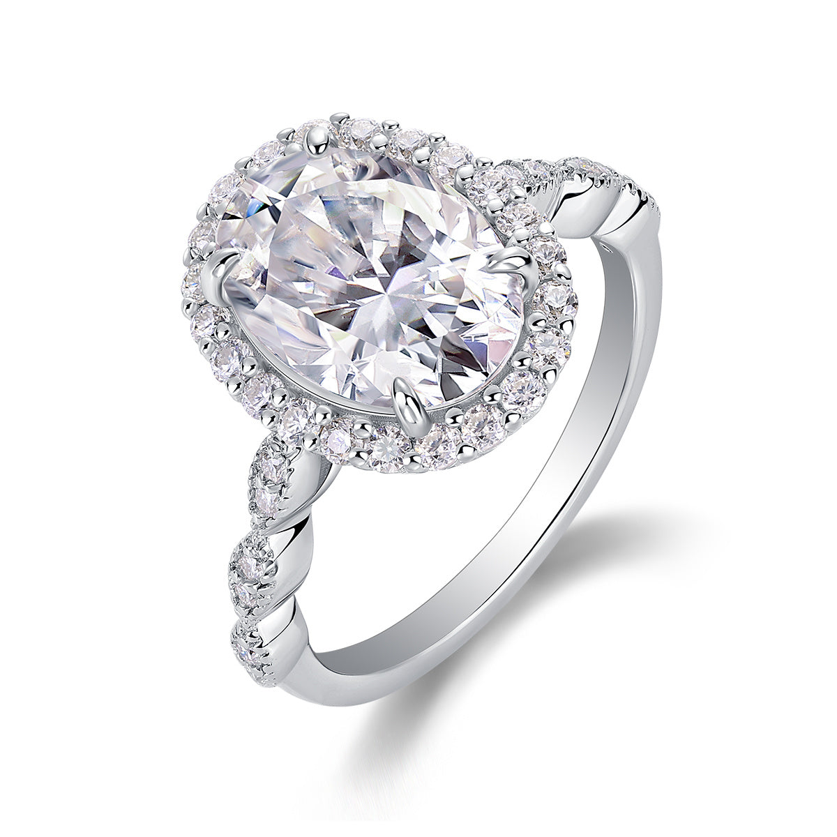 Bright Moon - A Fashionable Diamond Jewelry Piece Set
