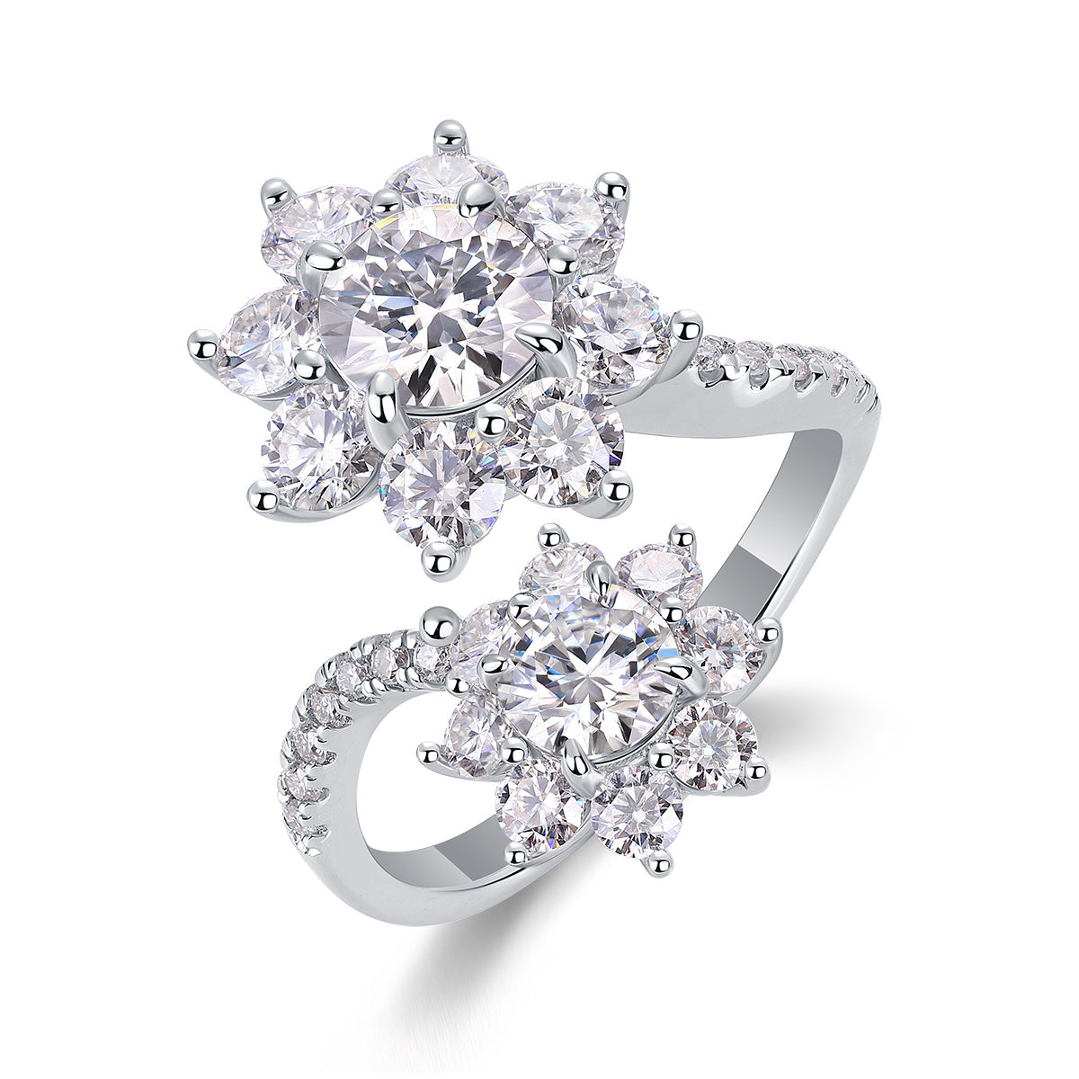 Petal Morning Dew - A Fashionable Diamond Jewelry Piece Set