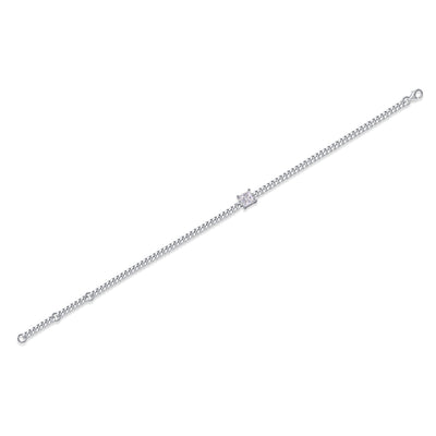 Resolute Luxury Fashion Mossan Diamond S925 Silver Bracelet