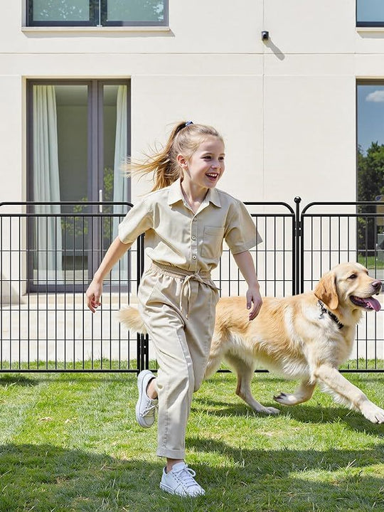 Gardner Pet Dog Fence Indoor And Outdoor Small And Medium Dog Foldable