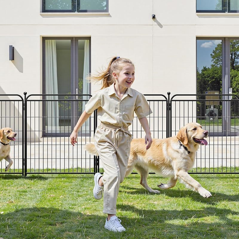 Gardner Pet Dog Fence Indoor And Outdoor Small And Medium Dog Foldable