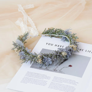 Handmade Natural Dried Flower Corsage Starry Crown