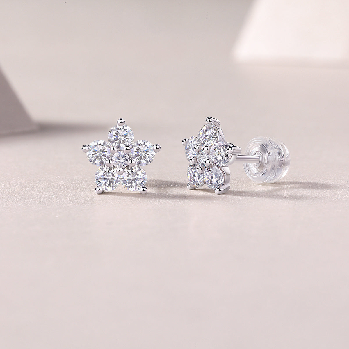 Paris Flower - Fashionable And Luxurious Diamond Jewelry Set