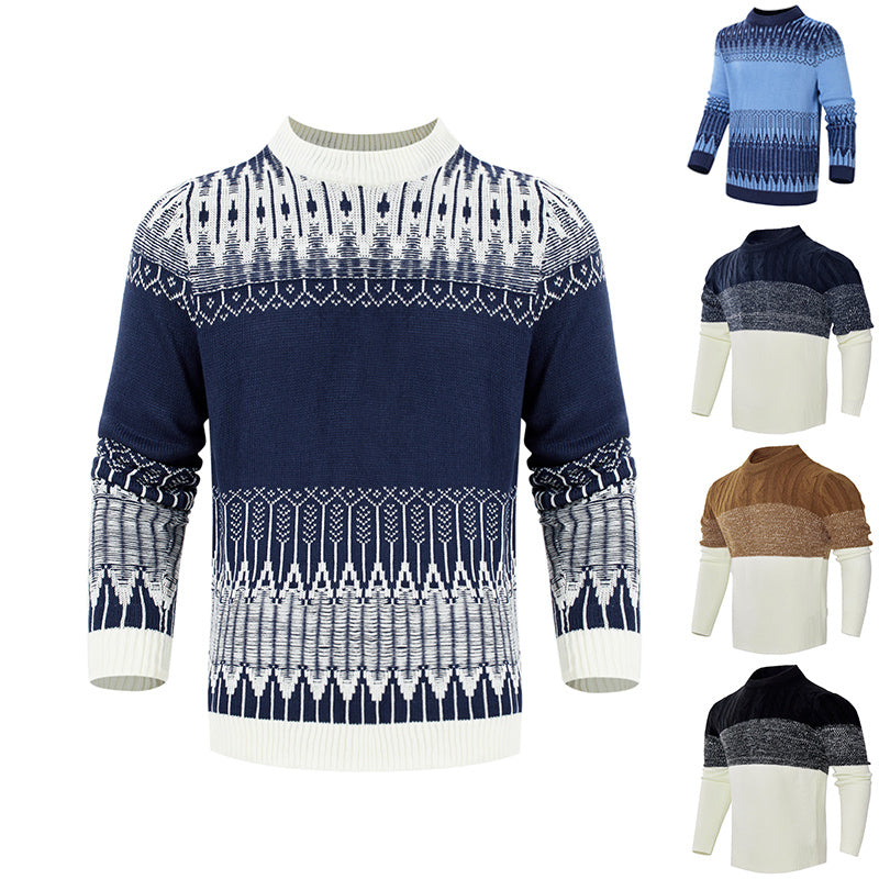 Men's Knitted Sweater Fashion