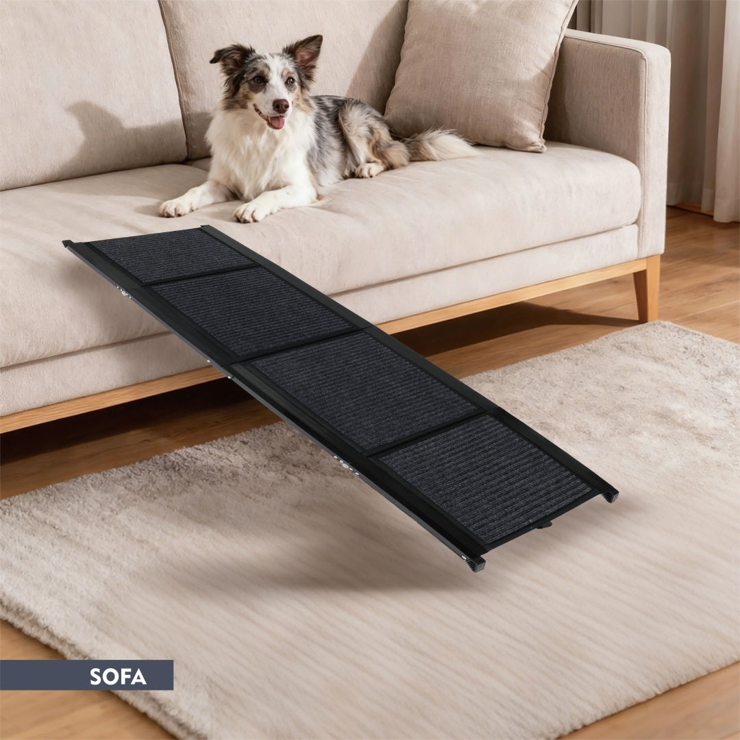 Dog Ramp For Car 65x17 Large Folding Pet Stair Ramps