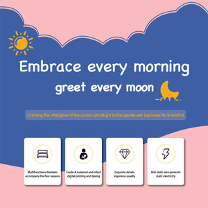 Long Eyelashes Printed Throw Blanket Plush