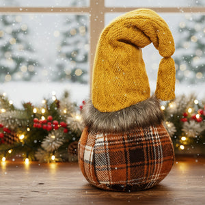 2PCS Set Christmas Gnome Decor 5.5 X 5.5 X 15.7