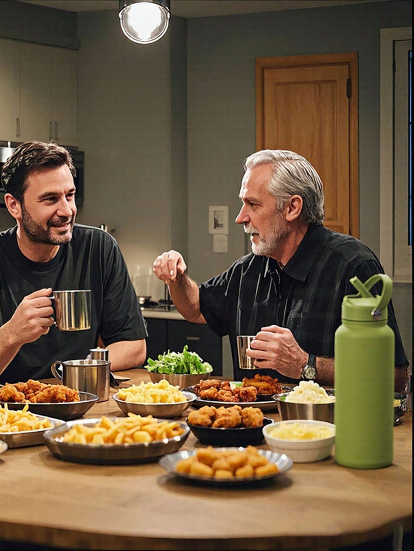 Sports Water Bottle With Portable Handle