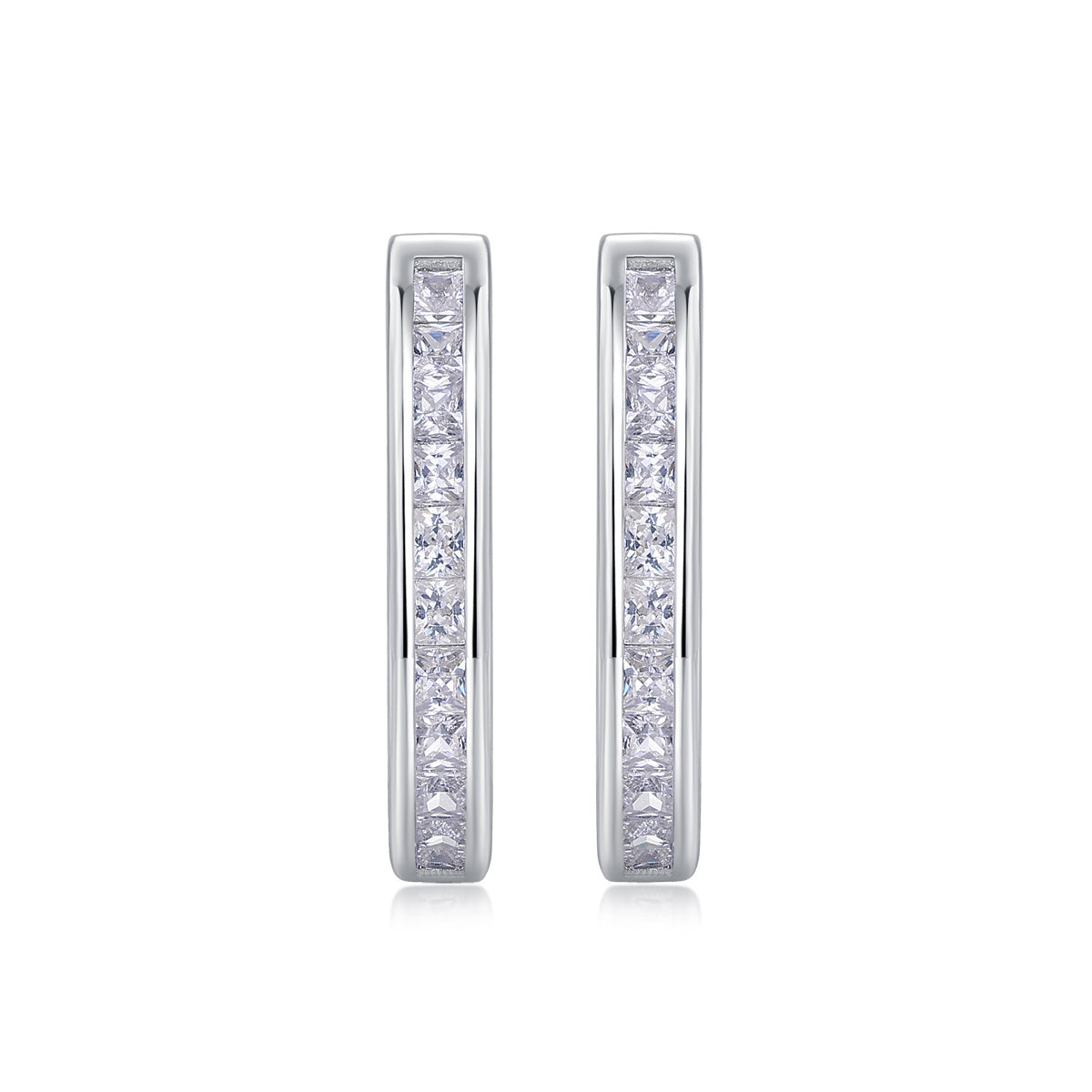 Touch Tenderness - Fashionable And Luxurious Diamond Jewelry Earrings Set