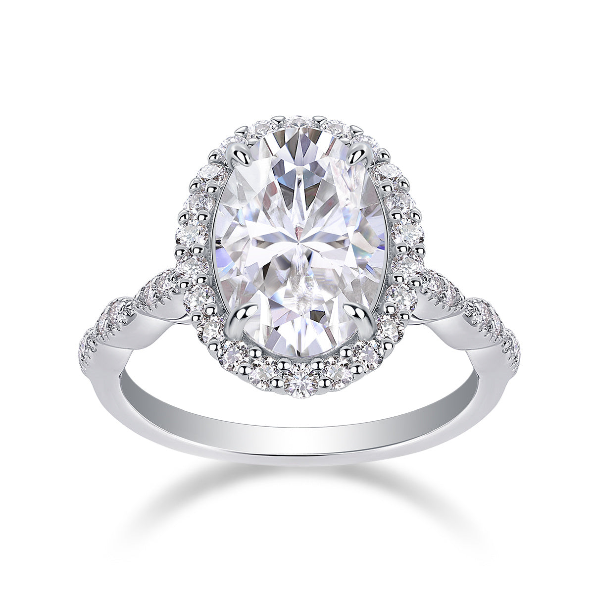 Bright Moon - A Fashionable Diamond Jewelry Piece Set