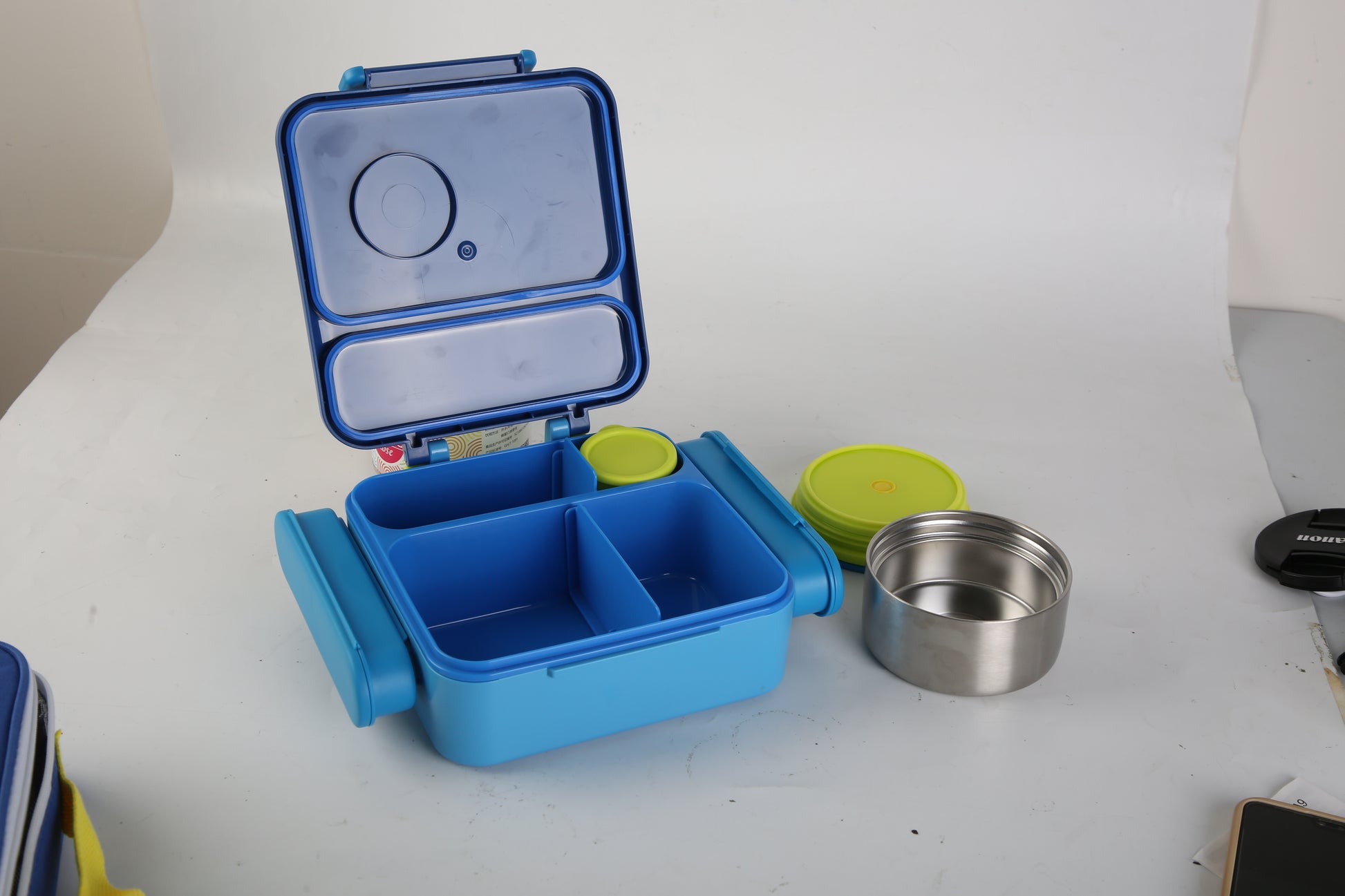 1Pc Kids Lunch Box Thermal Lunch Container With Insulated Storage Bag