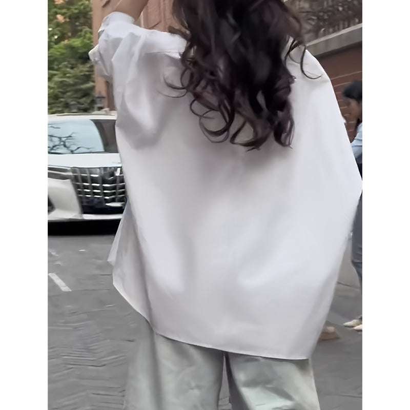 Women's Long Sleeve Button Down Shirt