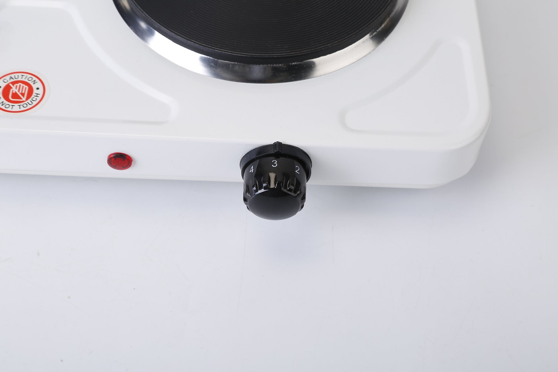 1Pc 2000W Double Electric Burner Double Hot Plate With 5 Gear Temperature Control