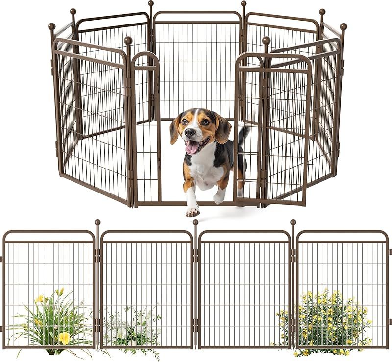 Gardner Pet Dog Fence Indoor And Outdoor Small And Medium Dog Foldable