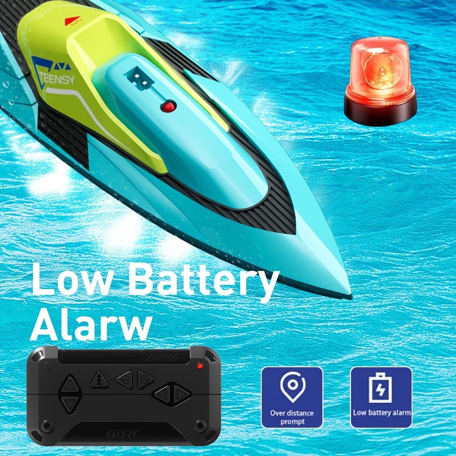 S5 Fast RC Boat For Pools And Lakes